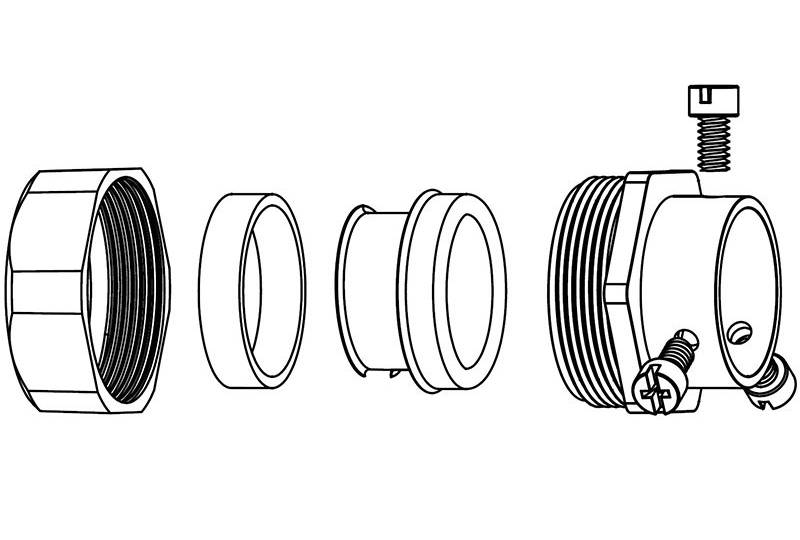金屬硬管EMT接頭 - AZ62 Series(AS) 金屬硬管EMT接頭 - AZ62 Series(AS)