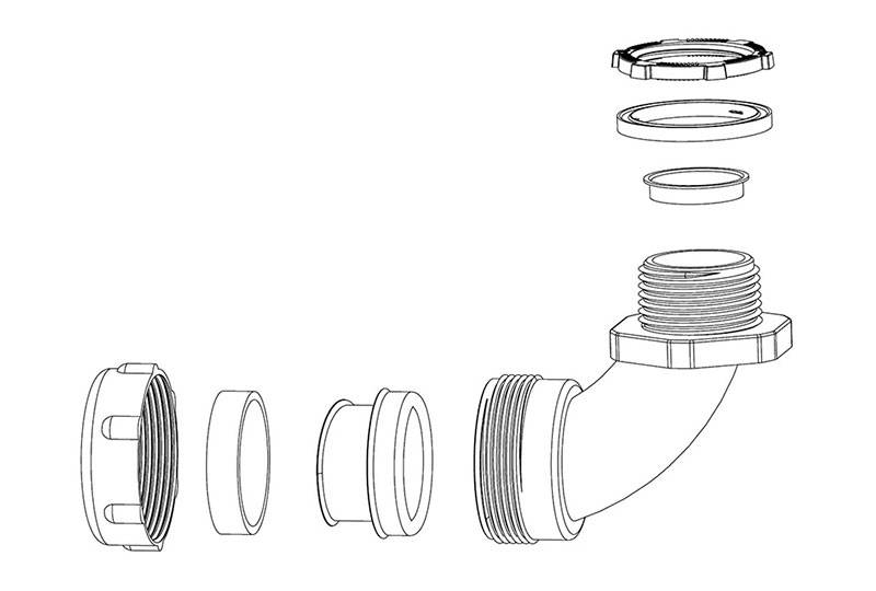 電線保護金屬軟管接頭 - EZ53 Series(EU) 電線保護金屬軟管接頭 - EZ53 Series(EU)